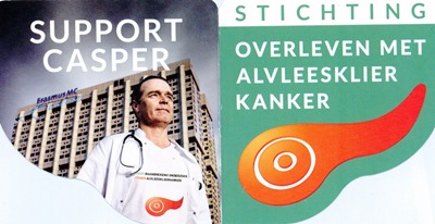 Support Casper (overleven met alvleesklier-kanker)